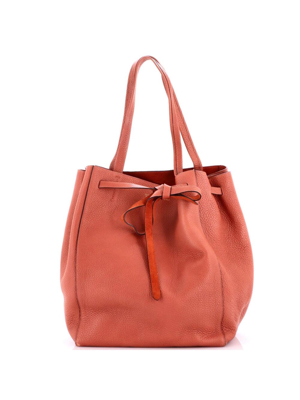 Celine Phantom Tie Cabas Tote Leather #233169C12B